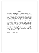 Life - Art Print